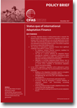 CFAS Policy Brief: Status quo of international Adaptation Finance