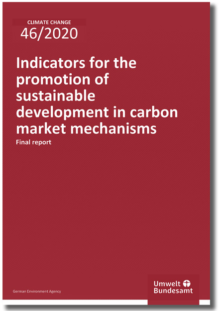 Indicators for the promotion of sustainable development in carbon market mechanisms
